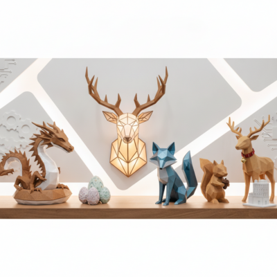 Dierenbeelden voor in huis
