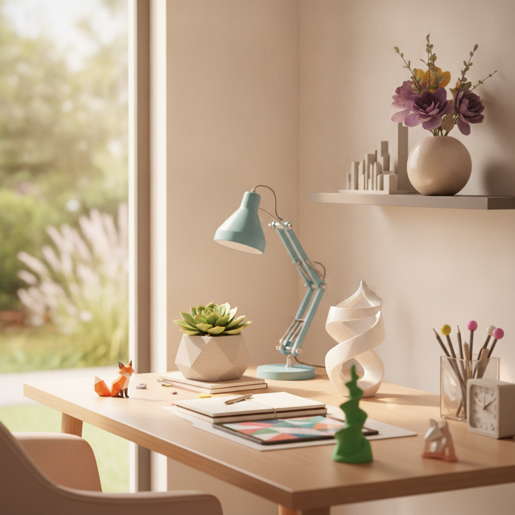 Psychologische impact van Bureau Decoratie