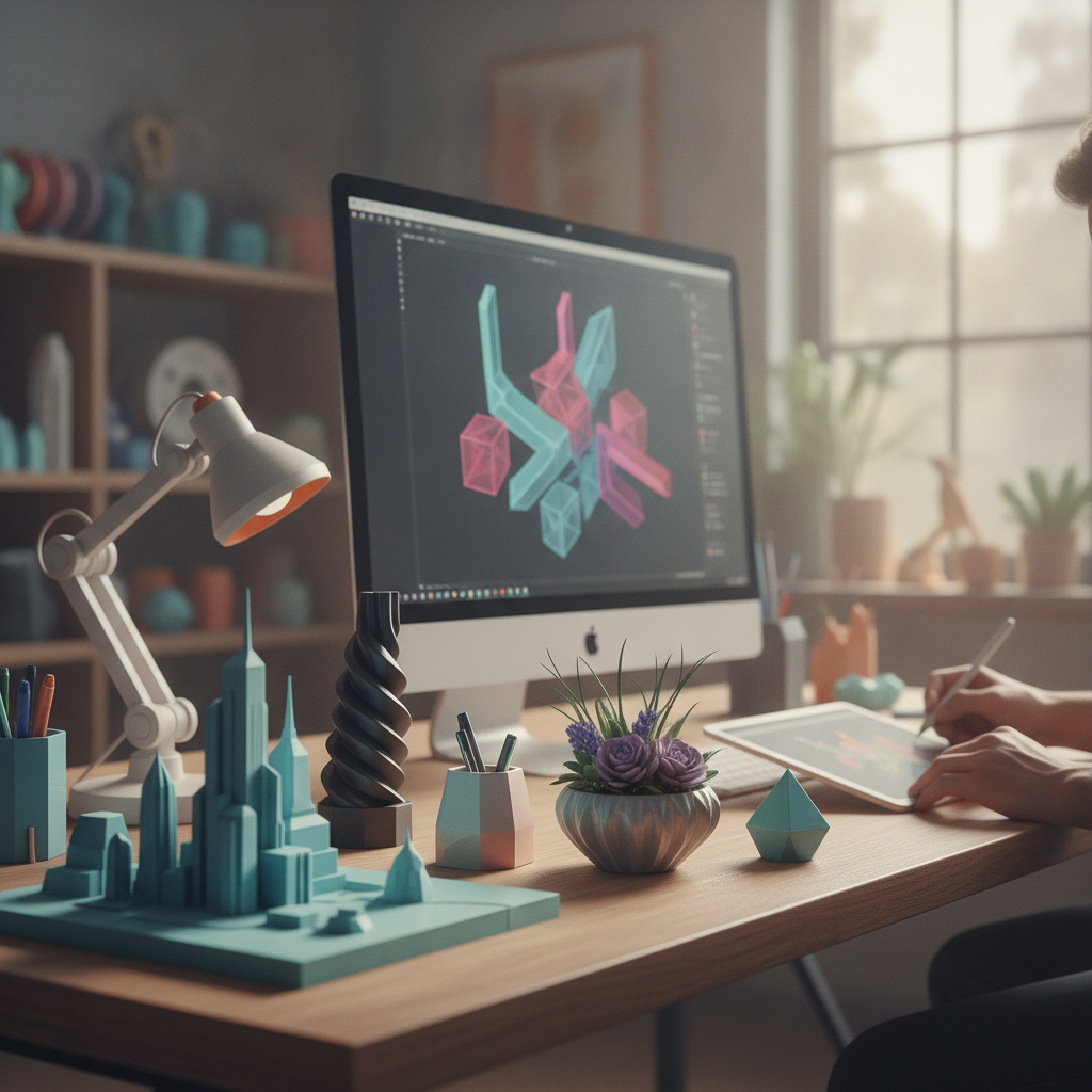 Unieke 3D creaties voor je Bureau