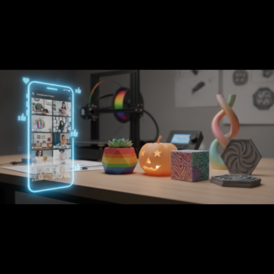 De invloed van TikTok op 3D-geprinte producten