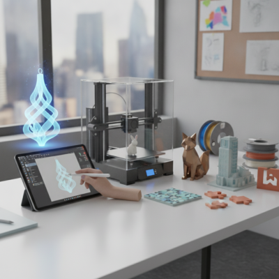 De eerste stap: het ontwerp Van een 3D-model