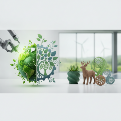 Duurzaamheid en milieueffecten van 3D logo's