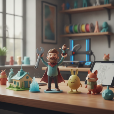 Een 3D poppetje als vaderdagcadeau: origineel & persoonlijk