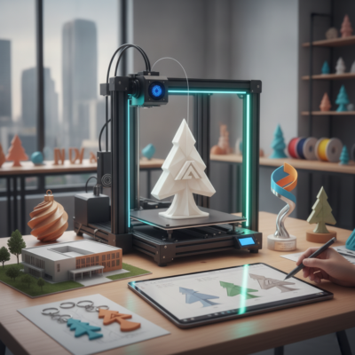 Van idee tot eindproduct: hoe wordt een 3D-print gemaakt in de zakelijke markt?