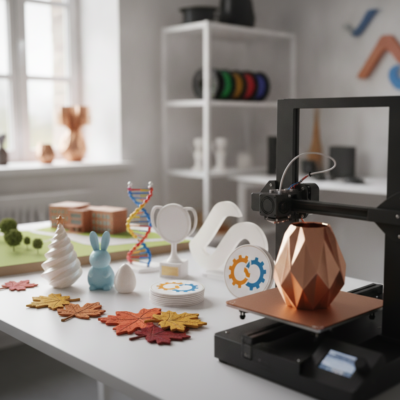 Welke materialen 3d printen voor decoratie