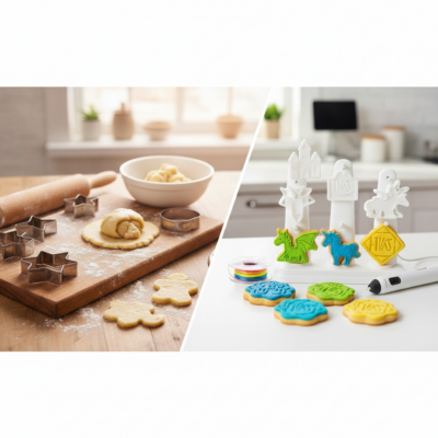 Vergelijking: Traditionele vs. 3D-geprinte bakgereedschappen