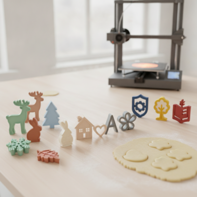 Waarom 3D-geprinte koekjesvormen steeds populairder worden